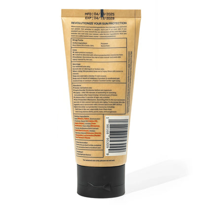 Sky and Sol Mineral Sunscreen SPF 50 With Grass-Fed Tallow & Zinc Oxide, Non-Greasy Formula for Face & Body, Made Without Reef-Harming UV Filters, 3 oz (85 g)